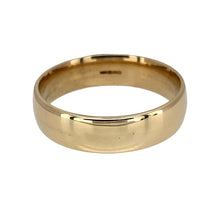 Load image into Gallery viewer, Preowned 9ct Yellow Gold 6mm Wedding Band Ring in size Y with the weight 6.40 grams
