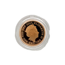 Load image into Gallery viewer, 2017 Gold Proof 22ct Gold Full Sovereign
