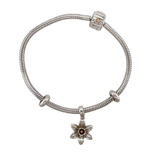 Load image into Gallery viewer, 925 Silver Clogau Daffodil Charm Bracelet
