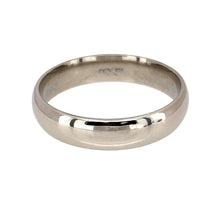 Load image into Gallery viewer, Preowned 9ct White Gold 5mm Wedding Band Ring in size X with the weight 5.30 grams
