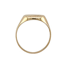 Load image into Gallery viewer, 9ct Gold Patterned Signet Ring
