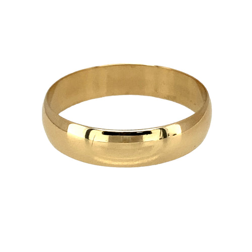 9ct Gold 5mm Wedding Band Ring