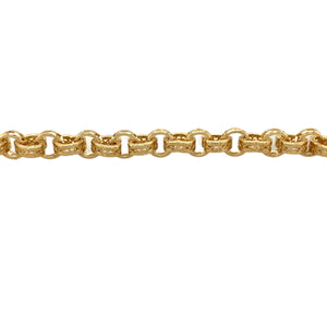 New 9ct Gold 6" Heart Link Bracelet