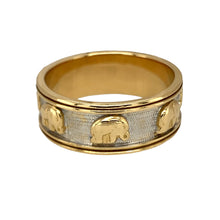 Load image into Gallery viewer, 18ct Gold Elephant Band Ring
