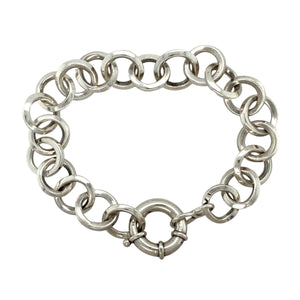 925 Silver 8.5" Belcher Link Bracelet