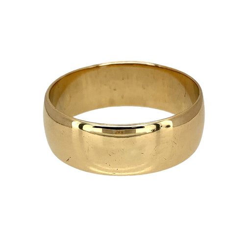 9ct Gold 9mm Wedding Band Ring