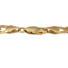 Load image into Gallery viewer, New 9ct Yellow Solid Gold 8.5&quot; Curb Bracelet with the weight 9.90 grams and link width 7mm
