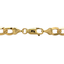 Load image into Gallery viewer, New 9ct Yellow Gold 24&quot; Curb Chain with the weight 24.20 grams and link width 7mm
