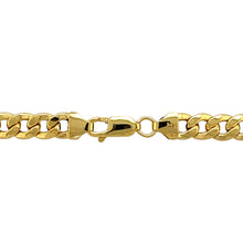 Load image into Gallery viewer, New 9ct Yellow Gold 24&quot; Hollow Curb Chain with the weight 16.10 grams and link width 6mm
