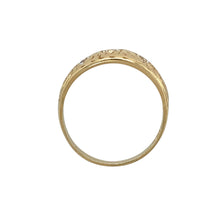 Load image into Gallery viewer, New 9ct Gold &amp; Cubic Zirconia Trilogy Ring
