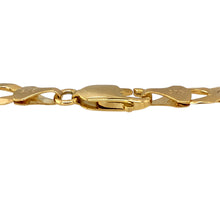 Load image into Gallery viewer, New 9ct Yellow Solid Gold 8.75&quot; Curb Bracelet with the weight 9 grams and link width 7mm
