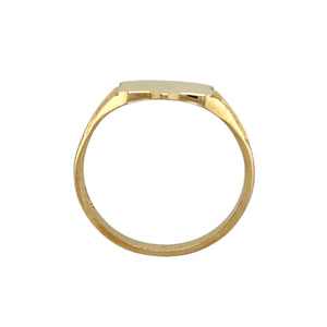 New 9ct Gold Shield Signet Ring