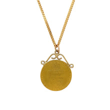 Load image into Gallery viewer, 9ct Gold and 22ct Gold Coin 18&quot; Necklace
