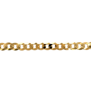 New 9ct Solid Gold 26" Curb Chain 66 grams