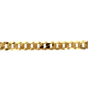 New 9ct Solid Gold 30" Curb Chain 110 grams