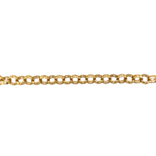 Load image into Gallery viewer, New 9ct Gold 24&quot; Heart Patterned Belcher Chain 45 grams
