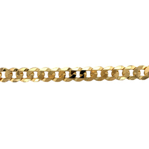 New 9ct Solid Gold 28" Curb Chain 97 grams