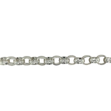 Load image into Gallery viewer, New 925 Silver 25&quot; Solid Patterned Belcher Chain 95 grams
