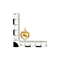 Load image into Gallery viewer, 9ct Gold &amp; Mother of Pearl Set Heart Locket
