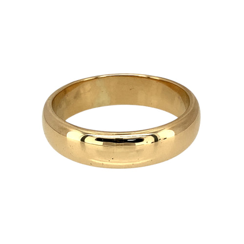 9ct Gold 6mm Wedding Band Ring