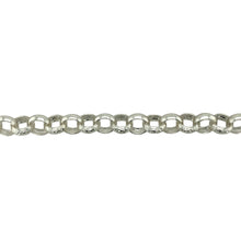 Load image into Gallery viewer, New 925 Silver 20&quot; Patterned Belcher Chain 61 grams
