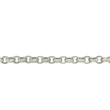 Load image into Gallery viewer, New 925 Silver 24&quot; Patterned Belcher Chain 76 grams
