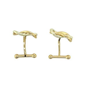 9ct Gold Knot Cufflinks