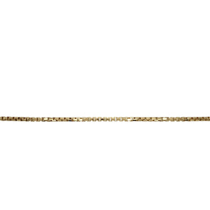 9ct Gold 17" Box Chain