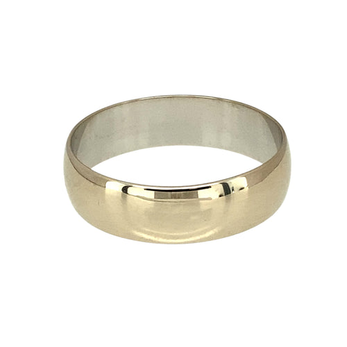 9ct White Gold 5mm Wedding Band