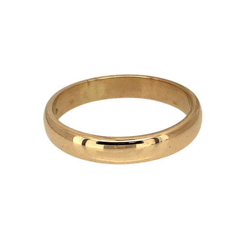 9ct Gold 3mm Wedding Band