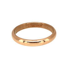 Load image into Gallery viewer, 9ct Gold Clogau 3mm Cariad Wedding Band Ring
