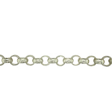 Load image into Gallery viewer, New 925 Silver 22&quot; Patterned Belcher Chain 64 grams
