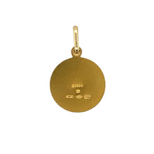 Load image into Gallery viewer, Preowned 9ct Yellow Gold St Christopher Pendant with the weight 1.50 grams
