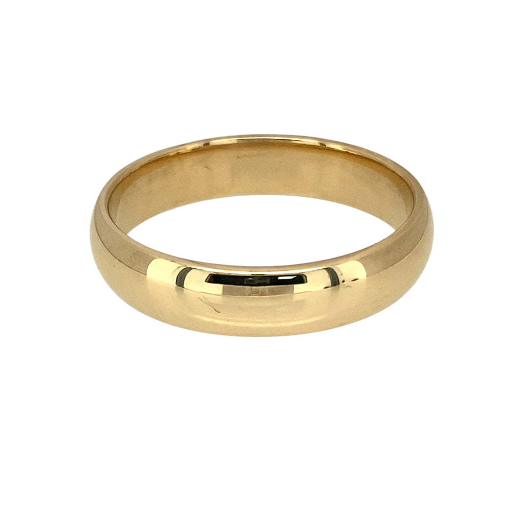 9ct Gold 5mm Wedding Band Ring