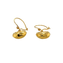 Load image into Gallery viewer, Preowned 9ct Yellow Gold Patterned Ball Drop Earrings with the weight 1.40 grams
