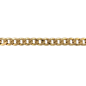 9ct Gold 20" Hollow Curb Chain