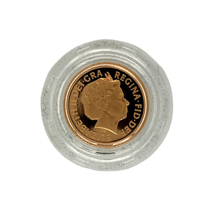 A 2012 Queen Elizabeth II 22ct Gold Boxed Half Sovereign with a George and the Dragon reverse. 2012 was the year of Queen Elizabeth Diamond Jubilee