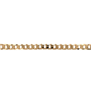 9ct Gold 22" Curb Chain