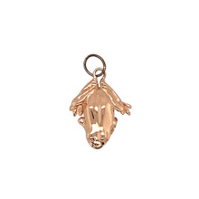 Load image into Gallery viewer, Preowned 9ct Rose Gold Clogau Frog Charm with the weight 2.80 grams
