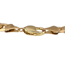 Load image into Gallery viewer, Preowned 9ct Yellow Gold 8.5&quot; Curb Bracelet with the weight 23.80 grams and link width 9mm
