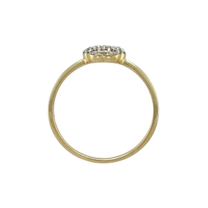 9ct Gold & Diamond Set Cluster Ring