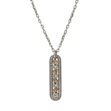 Load image into Gallery viewer, 925 Silver &amp; White Topaz Set Tree of Life Clogau 18&quot; - 22&quot; Necklace
