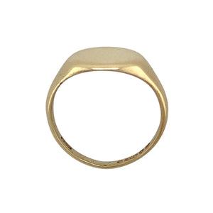 9ct Gold Oval Signet Ring