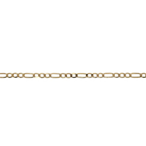 9ct Gold 18" Figaro Chain