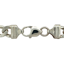 Load image into Gallery viewer, Preowned 925 Silver 18&quot; Curb Chain with the weight 65.90 grams and link width 9mm
