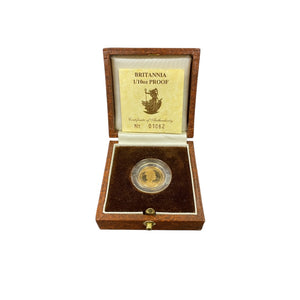 1987 1/10 Ounce 22ct Gold Britannia Coin