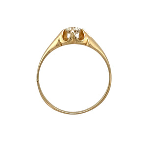 9ct Gold & Cubic Zirconia Set Ring