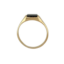 Load image into Gallery viewer, 9ct Gold &amp; Onyx Set Signet Ring
