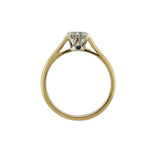 Load image into Gallery viewer, 18ct Gold &amp; Diamond Set Solitaire Ring
