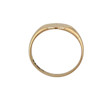 Load image into Gallery viewer, 9ct Gold Patterned Heart Signet Ring
